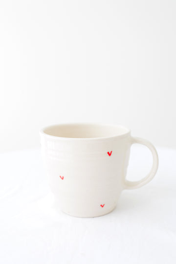 Red Hearts Mug Small